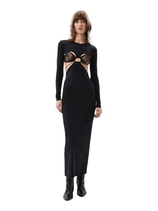 25FW 아마주인 원피스 11DHEUDB DEEPBLACK - AMAZUIN