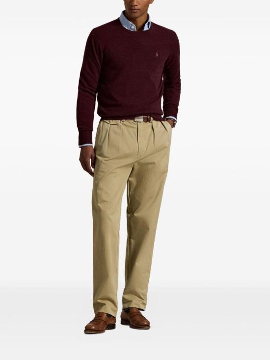 25FW 폴로 랄프로렌 긴팔 티셔츠 710974148 008 BORDEAUX - POLO RALPH LAUREN