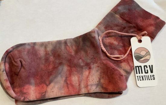  엠씨브이 텍스타일즈 양말 Mcv Textiles 천연 염색 앵클