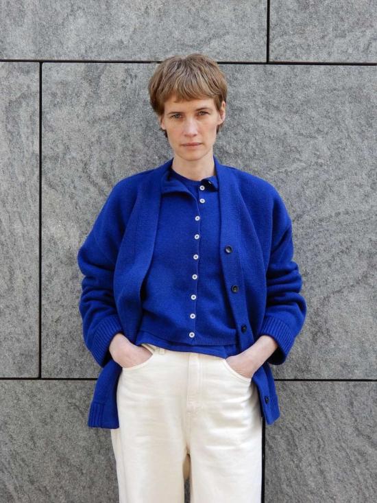  제임스 스트리트 코 가디건 . 오버사이즈 울 카디건 - JAMES STREET CO.