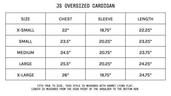  제임스 스트리트 코 가디건 . 오버사이즈 울 카디건 - JAMES STREET CO.