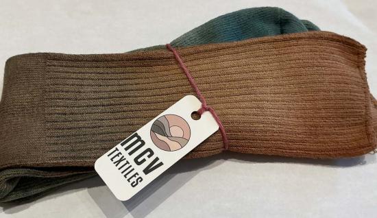  MCV Textiles 양말 Mcv Textiles 천연 염색 타이 다이 크루 - OTHER BRANDS