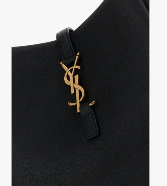 26SS 생로랑 LE 5 A 7 서플 그레인드 레더 스몰백 850533AAAUQ 1000 NOIR - SAINT LAURENT