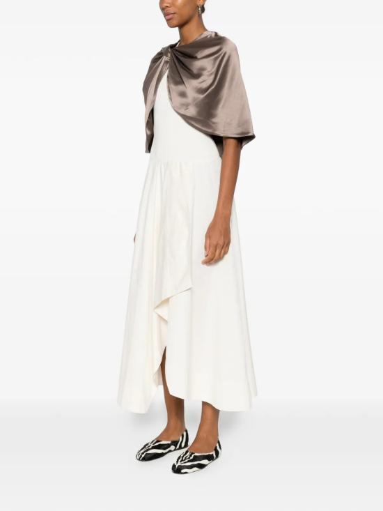 26SS 바이말렌비거 머플러/스카프 PINLOS10399411A Brown - BY MALENE BIRGER