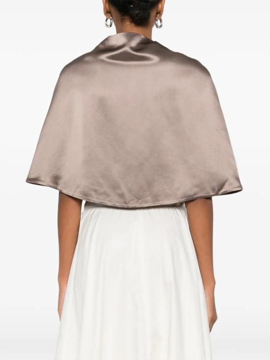 26SS 바이말렌비거 머플러/스카프 PINLOS10399411A Brown - BY MALENE BIRGER