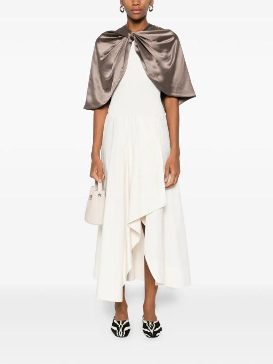 26SS 바이말렌비거 머플러/스카프 PINLOS10399411A Brown - BY MALENE BIRGER