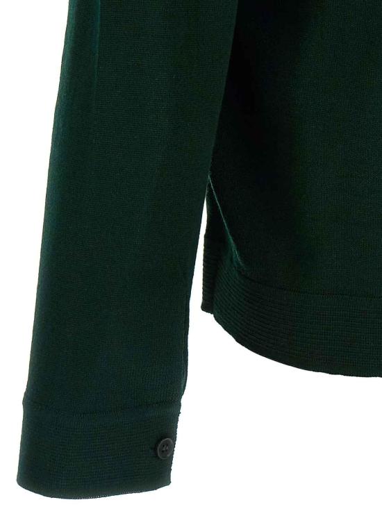 25FW 로베르토 콜리나 가디건 253M01005M0126 Green - ROBERTO COLLINA