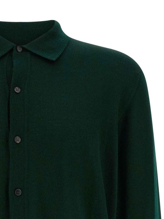 25FW 로베르토 콜리나 가디건 253M01005M0126 Green - ROBERTO COLLINA