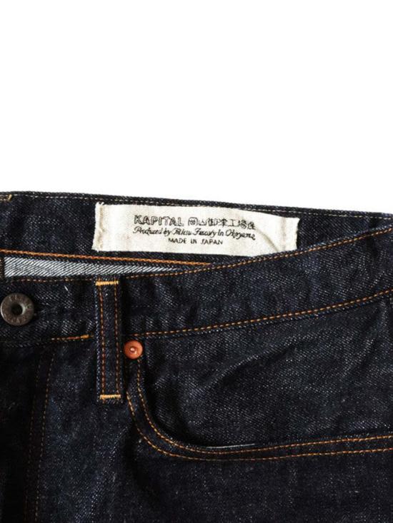  캐피탈 데님 팬츠 카피탈 13.5온스 짐바브웨  5P 몽키 Th 청바지 - KAPITAL