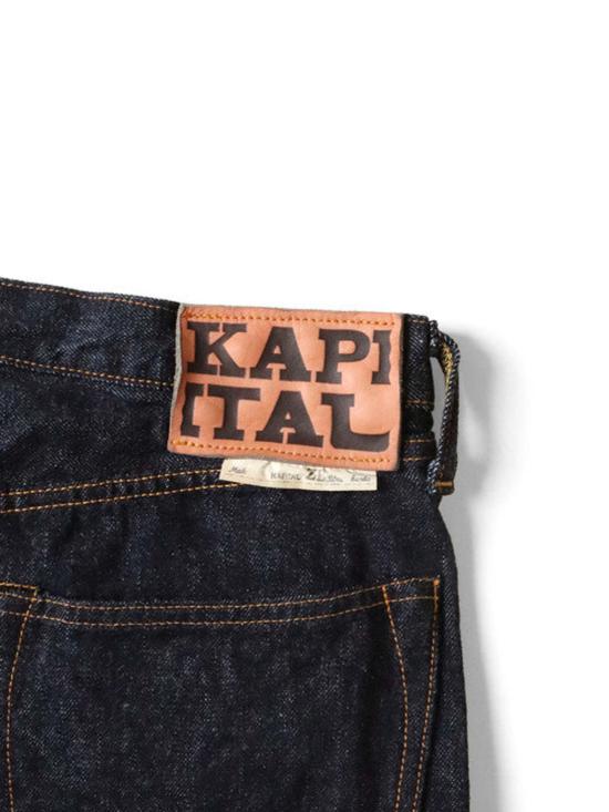  캐피탈 데님 팬츠 카피탈 13.5온스 짐바브웨  5P 몽키 Th 청바지 - KAPITAL