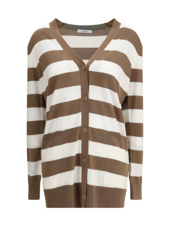  막스마라 가디건 21346031 009 HAZELNUT BROWN DOM