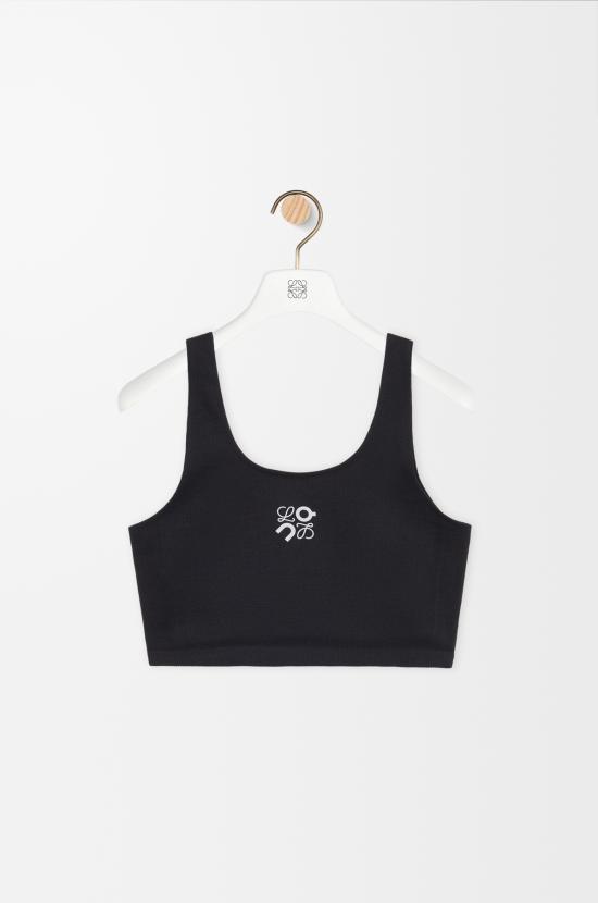  로에베 트레이닝 티셔츠 S929Y23X06 1100 BLACK DOM