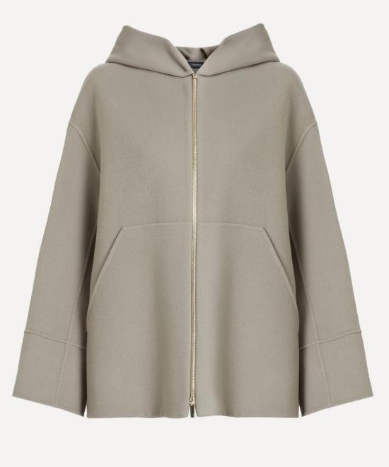 25FW 막스마라 후드 티셔츠 2908603104929086031600049 LIGHT GREY DOM