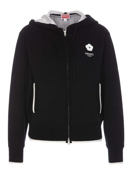 25FW 겐조 후드 티셔츠 FF62CA7093LF99J BLACK DOM