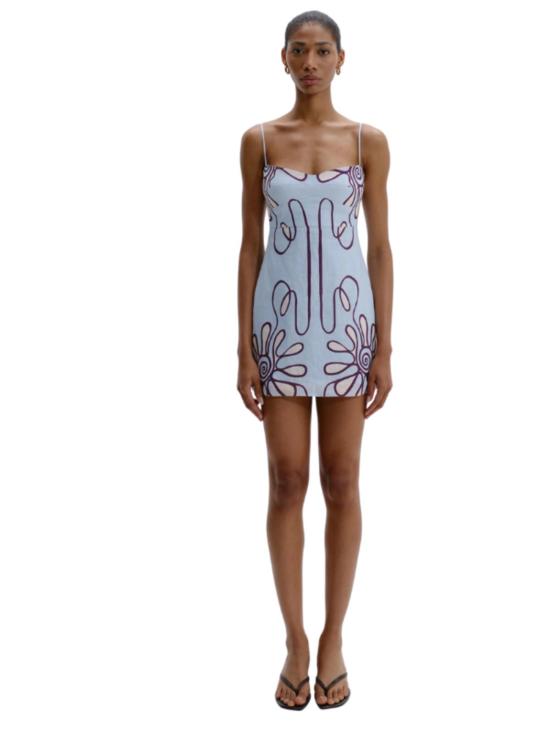  CALA DE LA CRUZ 숏 원피스 칼라 데 라 크루스 루카 드레스 - OTHER BRANDS