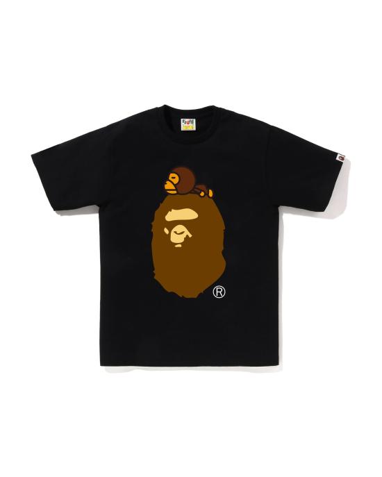  베이프 마일로 온 빅 에이프 티셔츠 002TEL801001MBLK BLACK DOM