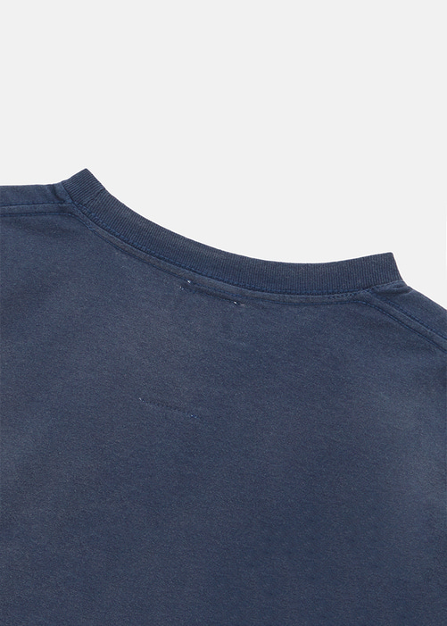 25FW 와일드 동키 반팔 티셔츠 WIDU252MRTS009NV DOM - WILD DONKEY