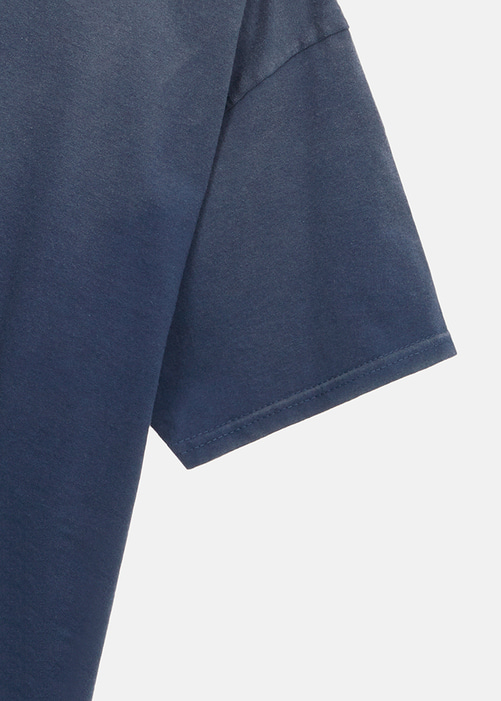 25FW 와일드 동키 반팔 티셔츠 WIDU252MRTS009NV DOM - WILD DONKEY