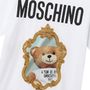  모스키노 반팔 티셔츠 AEF222D 07105441AEF7001 White DOM - MOSCHINO