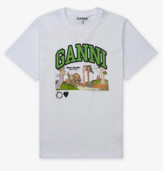 25SS 가니 반팔 티셔츠 T42883575151 DOM