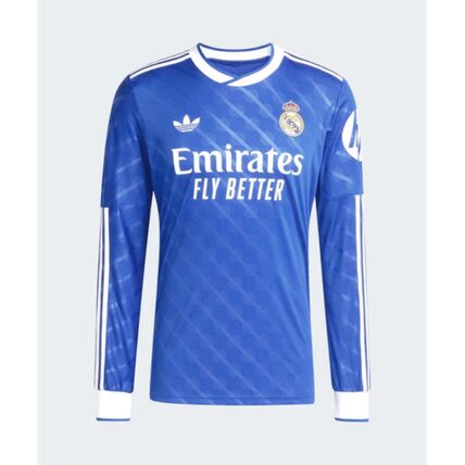 25FW 아디다스 레알 마드리드 2025/26 3rd 롱슬리브 저지 JW4054 DOM