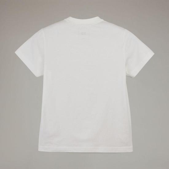 25SS 와이쓰리 반팔 티셔츠 YY3U251PRTS088WH CORE WHITE DOM - Y-3