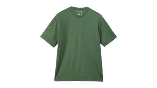 25SS 와이쓰리 반팔 티셔츠 YY3U251PRTS088GN GREEN OXIDE DOM