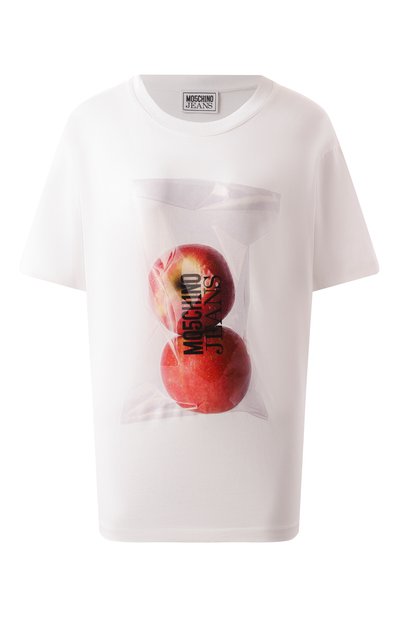  모스키노 반팔 티셔츠 AEF251K107073229AEF1001 DOM