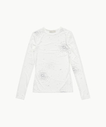  아모멘토 긴팔 티셔츠 AM24SSW02TLWHITE DOM