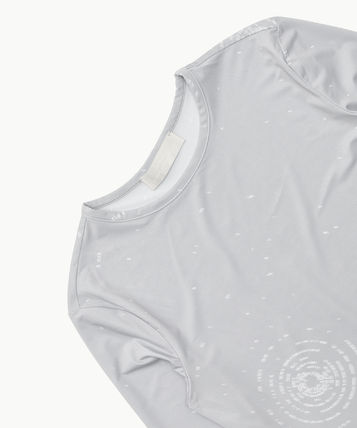  아모멘토 긴팔 티셔츠 AM24SSW02TLGREY DOM - AMOMENTO