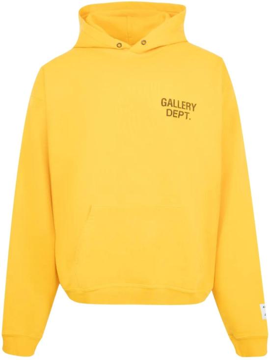 25SS 갤러리 디파트먼트 후드 티셔츠 GDLH50025GOLD DOM