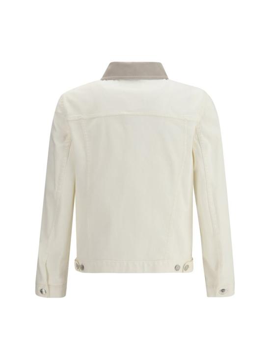 26SS 브루넬로 쿠치넬리 자켓 M277P6911 CTI79 WHITE - BRUNELLO CUCINELLI