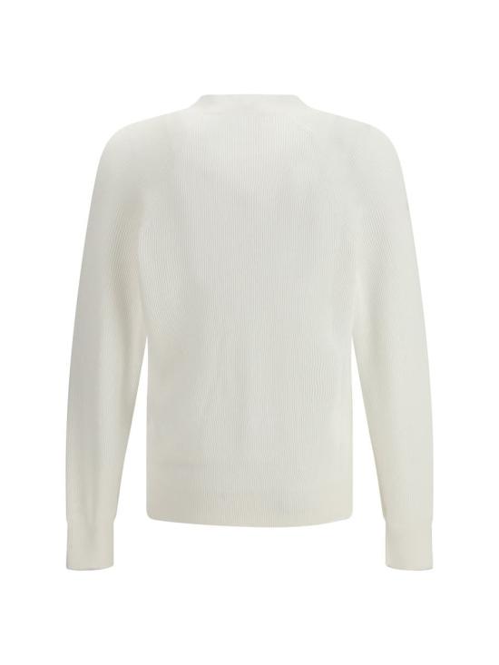 26SS 브루넬로 쿠치넬리 가디건 M29400116 CO312 WHITE - BRUNELLO CUCINELLI