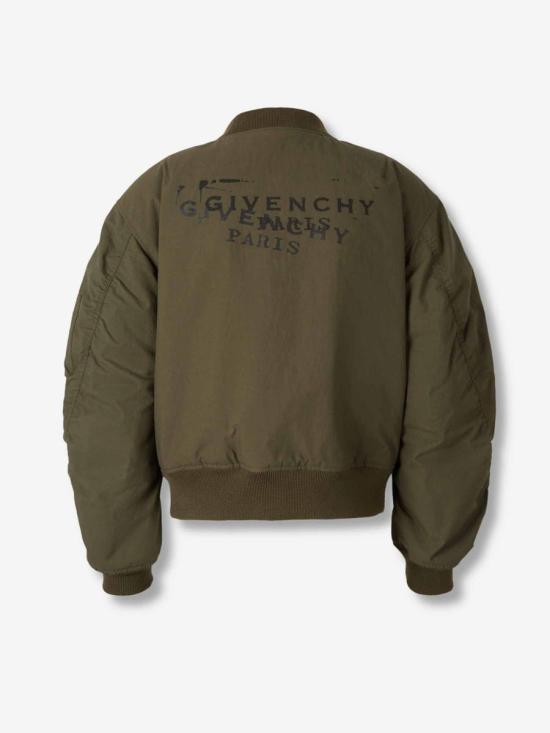 26SS 지방시 봄버 자켓 BM01FU164Z 305KHAKI MILITARY GREEN - GIVENCHY