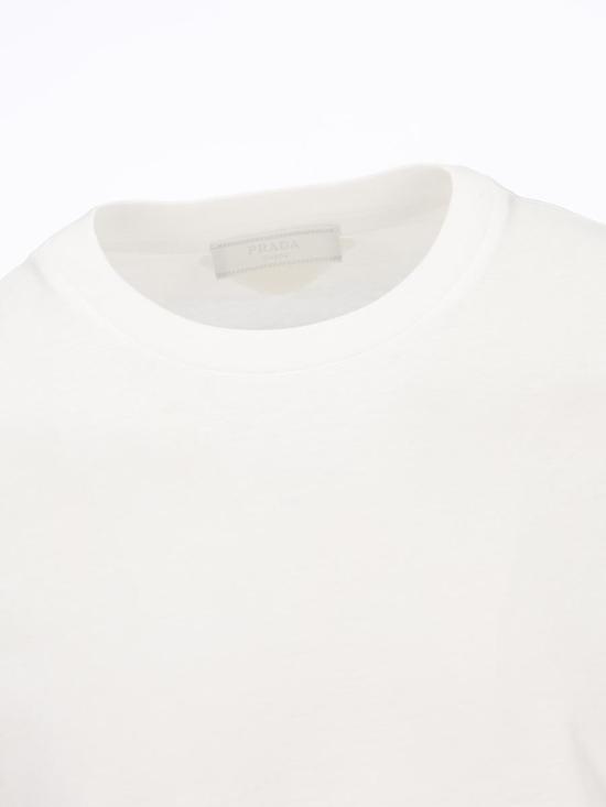 26SS 프라다 반팔 티셔츠 UJM49211CDF0009 P26 WHITE - PRADA