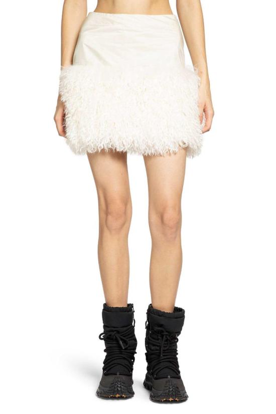 25FW 몽클레어 숏 스커트 2D00041539ZD 04A Beige