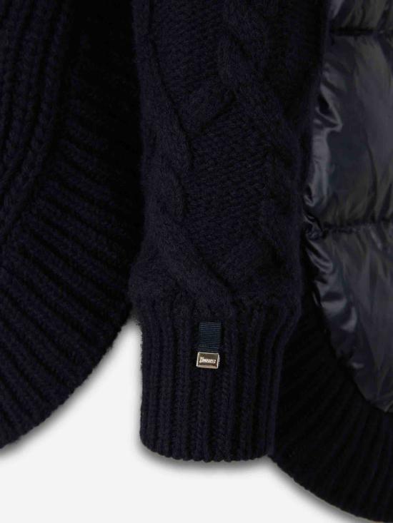 25FW 에르노 터틀넥 MP000151D70016 9200 MIDNIGHT BLUE - HERNO