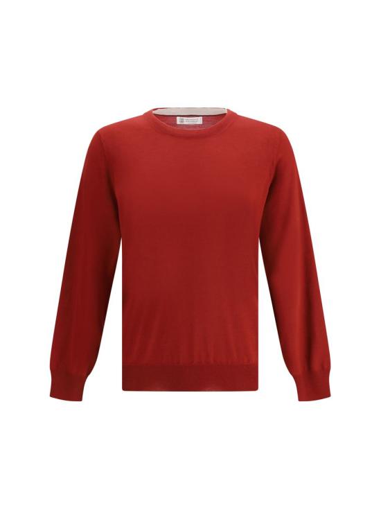 26SS 브루넬로 쿠치넬리 스웨터 M2400100 CDE54 RED