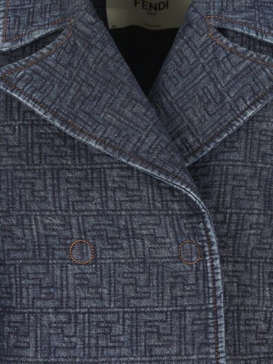 26SS 펜디 데님 자켓 FLF842AW82F1UKI P26 BLUEBERRY - FENDI