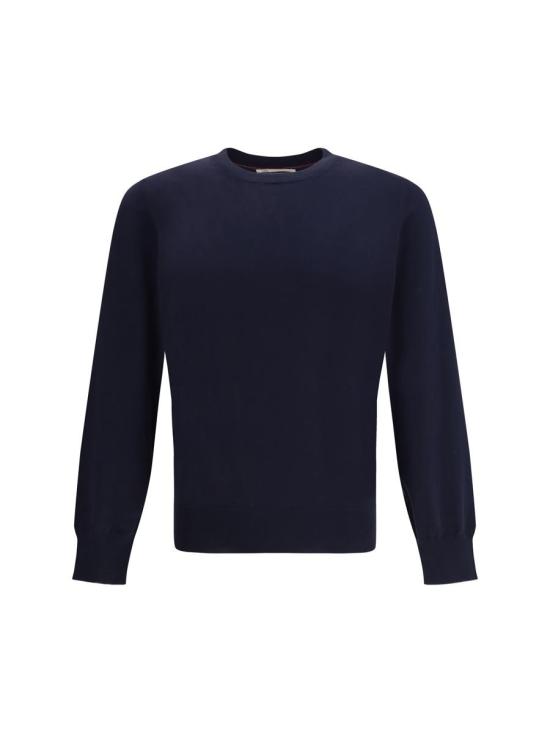 26SS 브루넬로 쿠치넬리 풀오버 니트 M2900100 CET50 BLUE