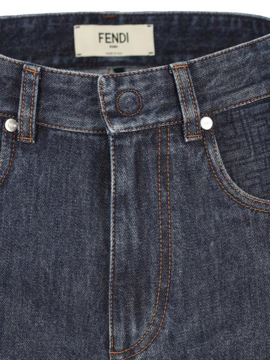 26SS 펜디 숏팬츠 FLP861AW82F1UKI P26 BLUEBERRY - FENDI