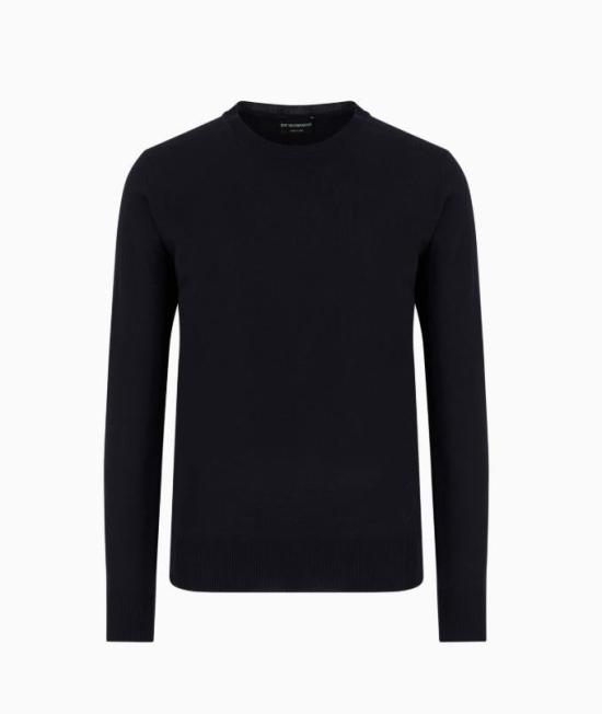 25FW 엠포리오 아르마니 스웨터 8N1M42 1M67Z0922 BLU NAVY BLUE