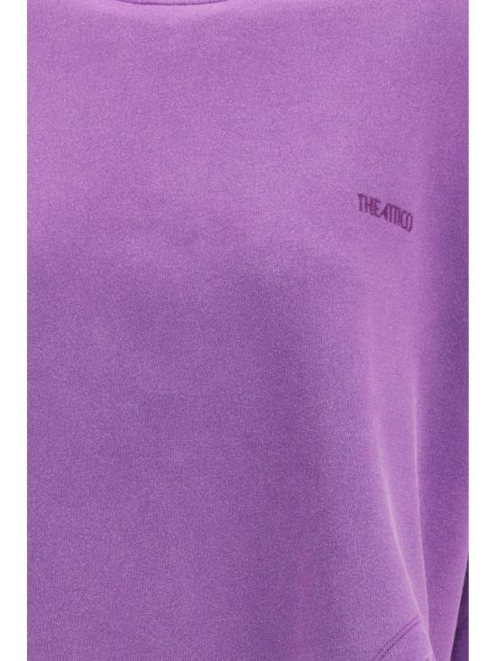 26SS 디 아티코 스웨터 260WCF00024JJF003AA 035 PURPLE - THE ATTICO