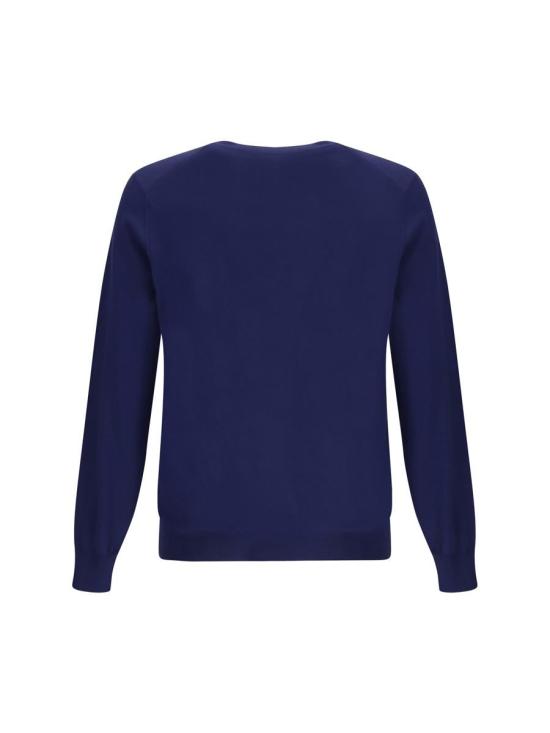 26SS 브루넬로 쿠치넬리 스웨터 M2400100 CYO67 BLUE - BRUNELLO CUCINELLI