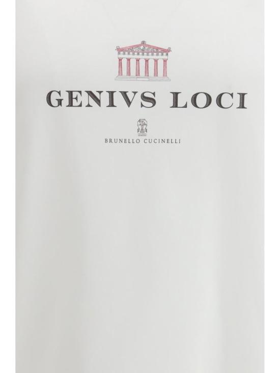 26SS 브루넬로 쿠치넬리 반팔 티셔츠 M0B138520 CFC06 WHITE - BRUNELLO CUCINELLI
