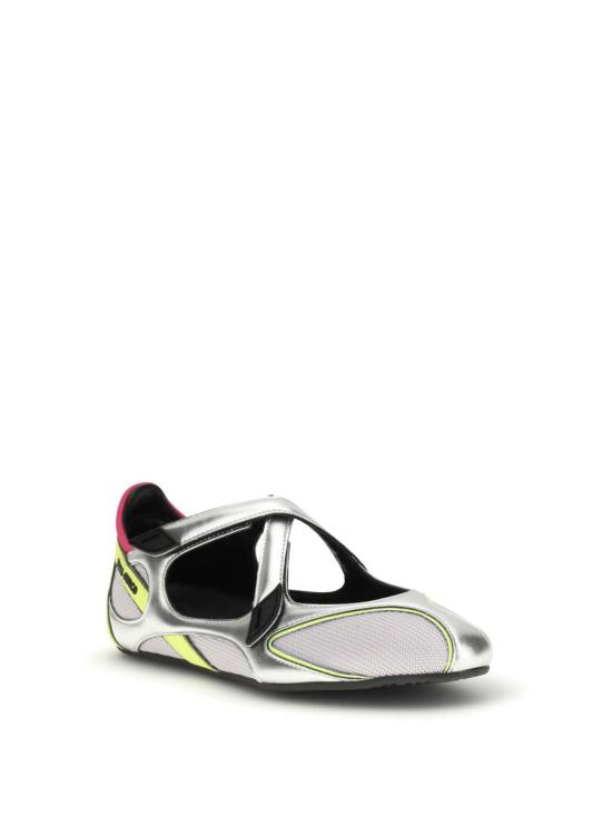 26SS 디 아티코 플랫 슈즈 260WSH00871MIX024AA 465 SILVER - THE ATTICO