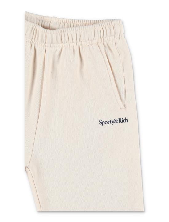 25FW [키즈] 스포티앤리치 트레이닝 웨어 PA03762300CR01 49 Bianco - SPORTY & RICH