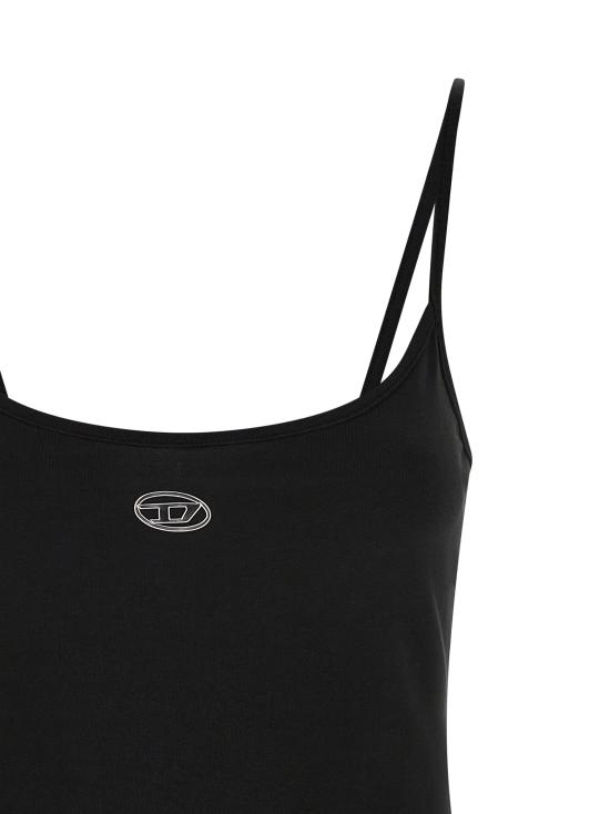 26SS 디젤 숏 원피스 A199180AHQH900 Black - DIESEL