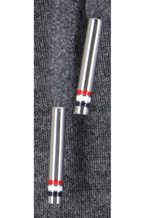 25SS 톰브라운 클래식 루프백 4바 풀 지퍼 후디 MJT022H00535025 Grey - THOM BROWNE