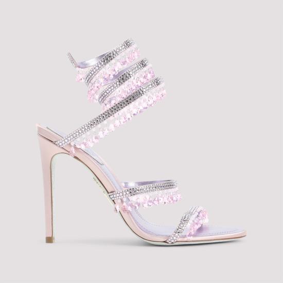 26SS 르네 카오빌라 샌들 C12535105R001W474 LILAC SATIN - RENE CAOVILLA